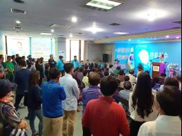 “뚱딴지 같은 소리는 곽상욱후보가 하고 있다” 기사 이미지